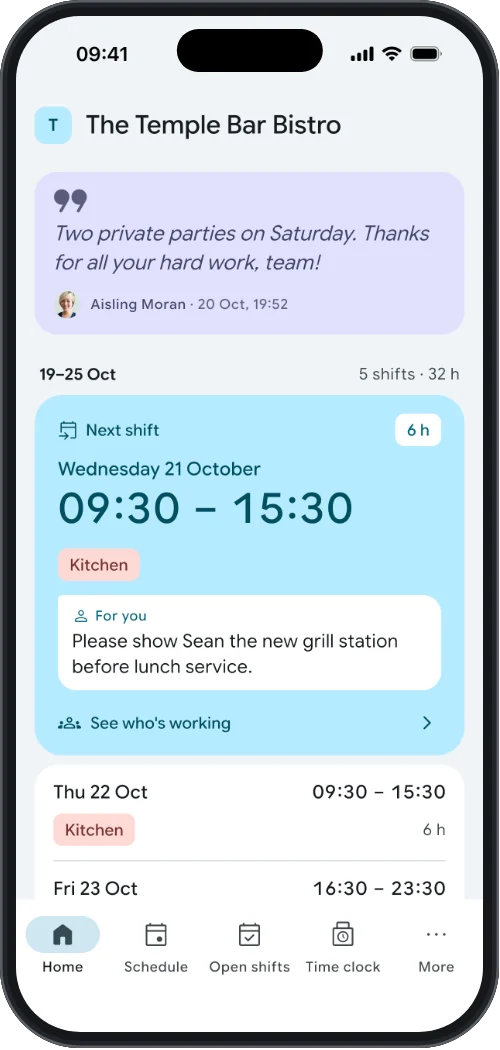 dallero employee app